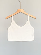 Load image into Gallery viewer, V Neck Cropped Tank Top